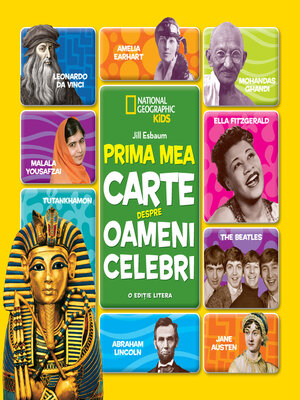 cover image of Prima Mea Carte Despre Oameni Celebri
